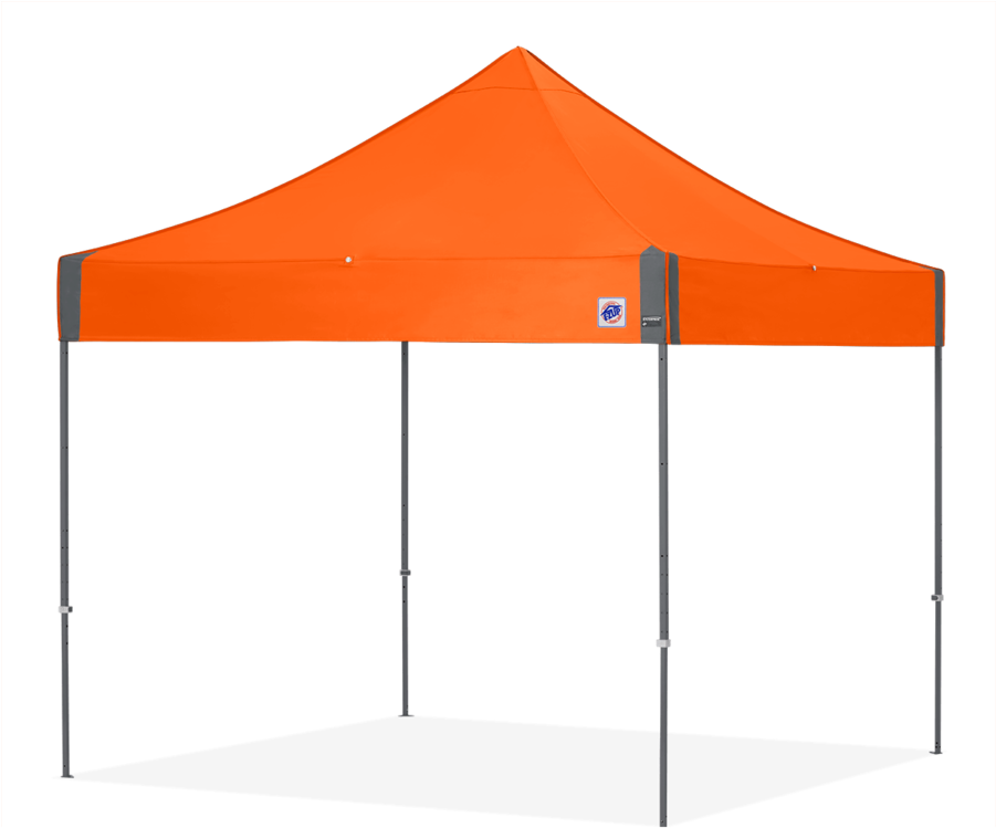 Orange Clipart Tent Pop Up Canopy - Tent (900x768)