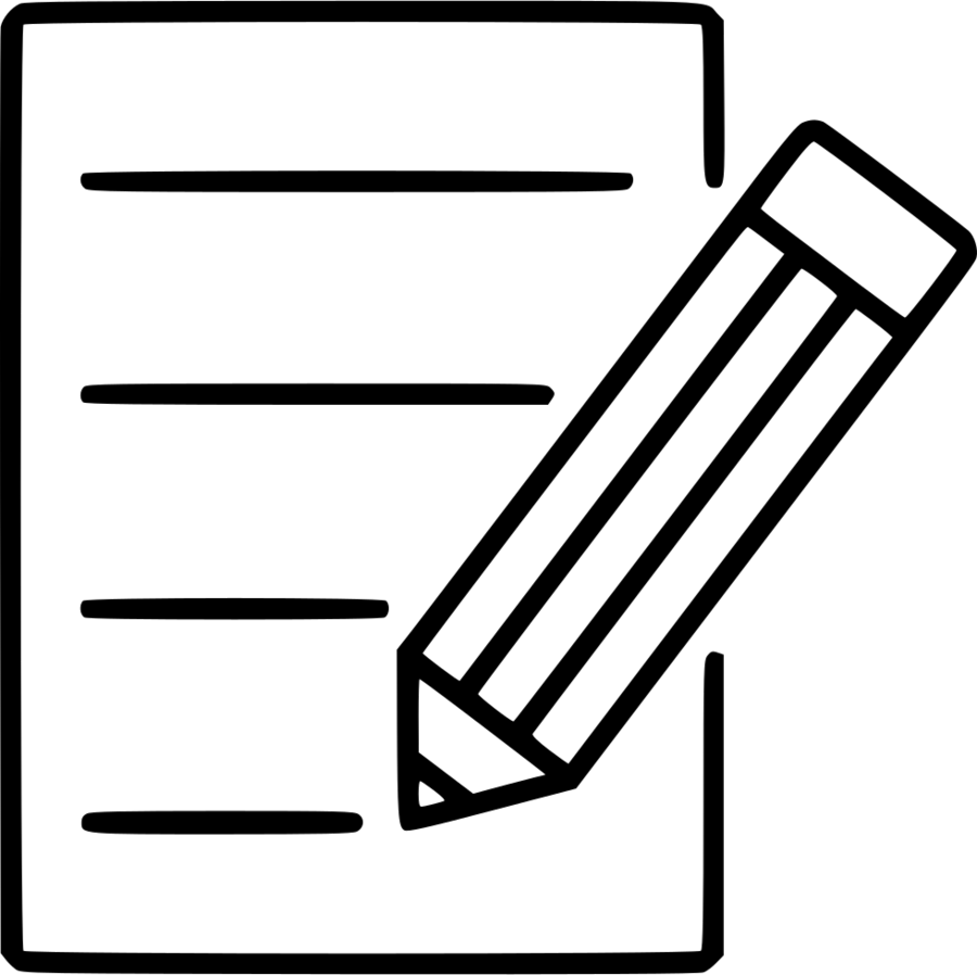 Icon Pen And Paper Clipart Paper Pencil Computer Icons - Pencil Paper Clipart (900x898)