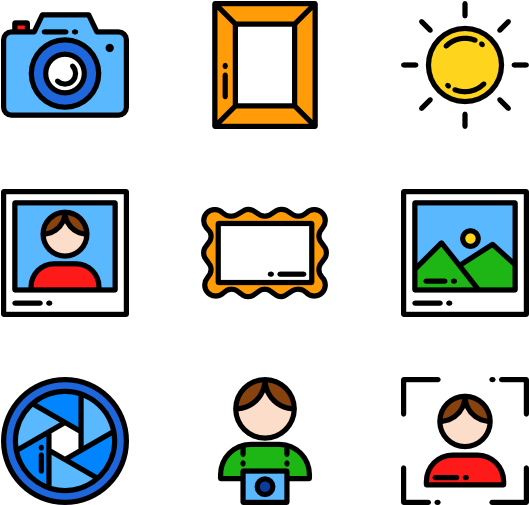 Beautiful Camera - Icons For Web Design (600x564)
