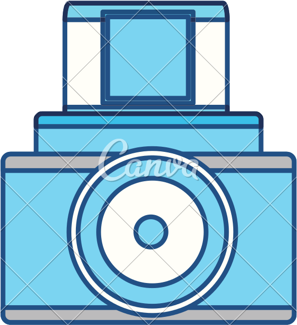Vintage Photographic Camera Vector Illustration - Vintage Photographic Camera Vector Illustration (800x800)