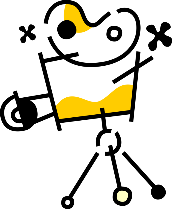 Vector Illustration Of Hollywood Cinematic Motion Picture - Film (576x700)