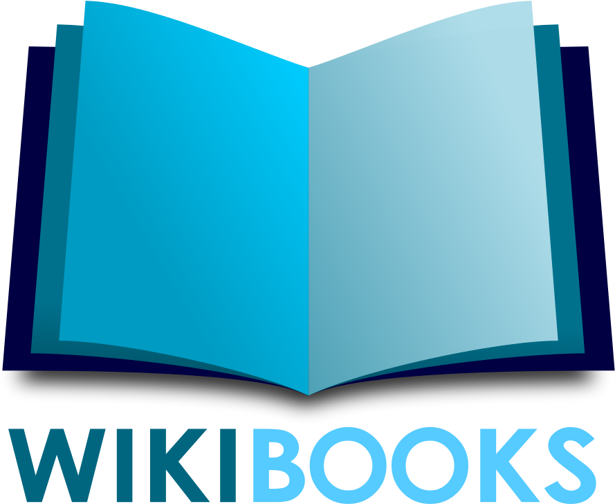 Wikibooks Open Book Leaning6 - Open Book Logo Design Png (1024x1024)