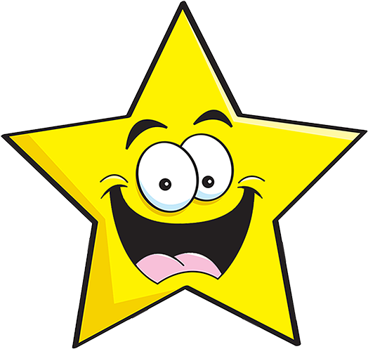 Our Team - Drawing A Cartoon Star (525x560)