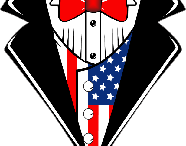 Tie Clipart American Flag - Illustration (640x480)