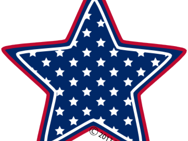 Free American Flag Clipart - Patriotic Clip Art (640x480)
