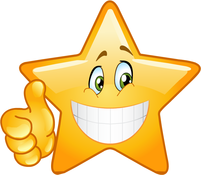 Clipart Smiley Star - Star Smiley Face Clip Art (1023x767)