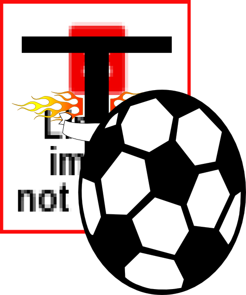 Soccer - Soccer Clipart Black And White (498x596)