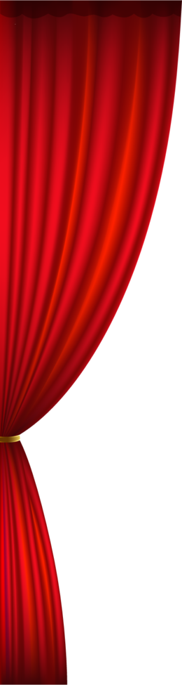 About 864 Free Commercial & Noncommercial Clipart Matching - Half Stage Curtain Transparent (260x975)
