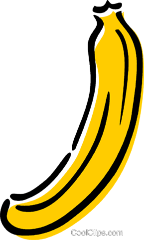 Banana Royalty Free Vector Clip Art Illustration - Juanito Banana (289x480)