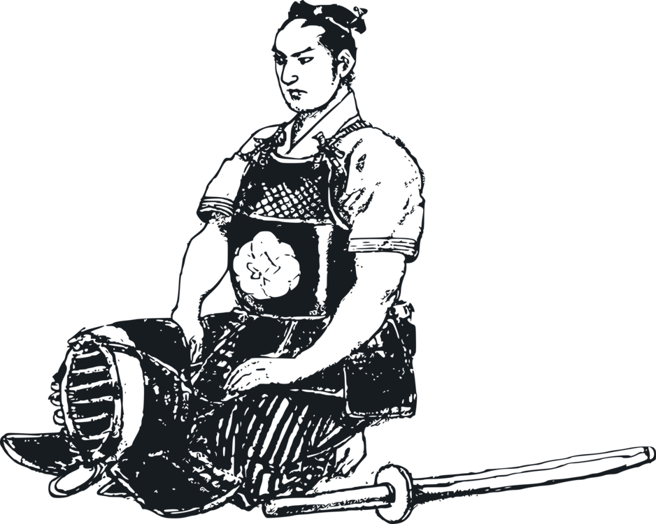 Kendo Martial Arts Sports Karate Drawing - Kendo Transparent (938x750)