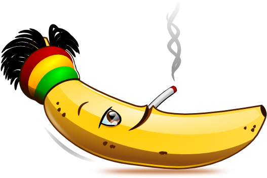 Clam Clipart Zebra Mussel - Smiling Banana Png (540x420)