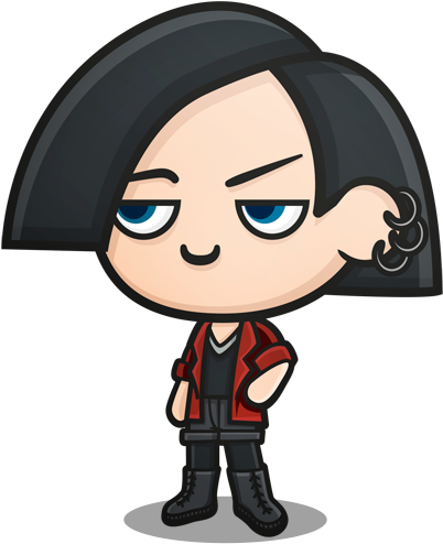 Jane Kawaii By Squid And Pig Www - Personajes De Daria Png (600x533)