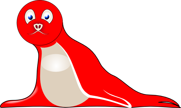 Seal Clip Art (600x357)