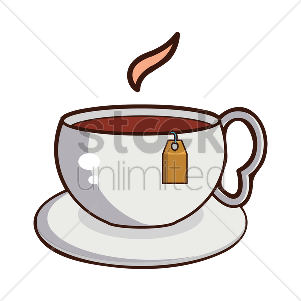 Vector Graphics Clipart Tea Coffee Cup Clip Art - Tea (600x600)