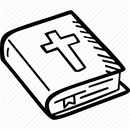 Bible Icon Transparent Clipart Bible New International - Hand Drawn Bible Png (512x512)