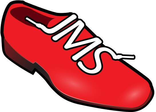 Red Shoe Jms Logo Small - Corporate Identity (584x453)