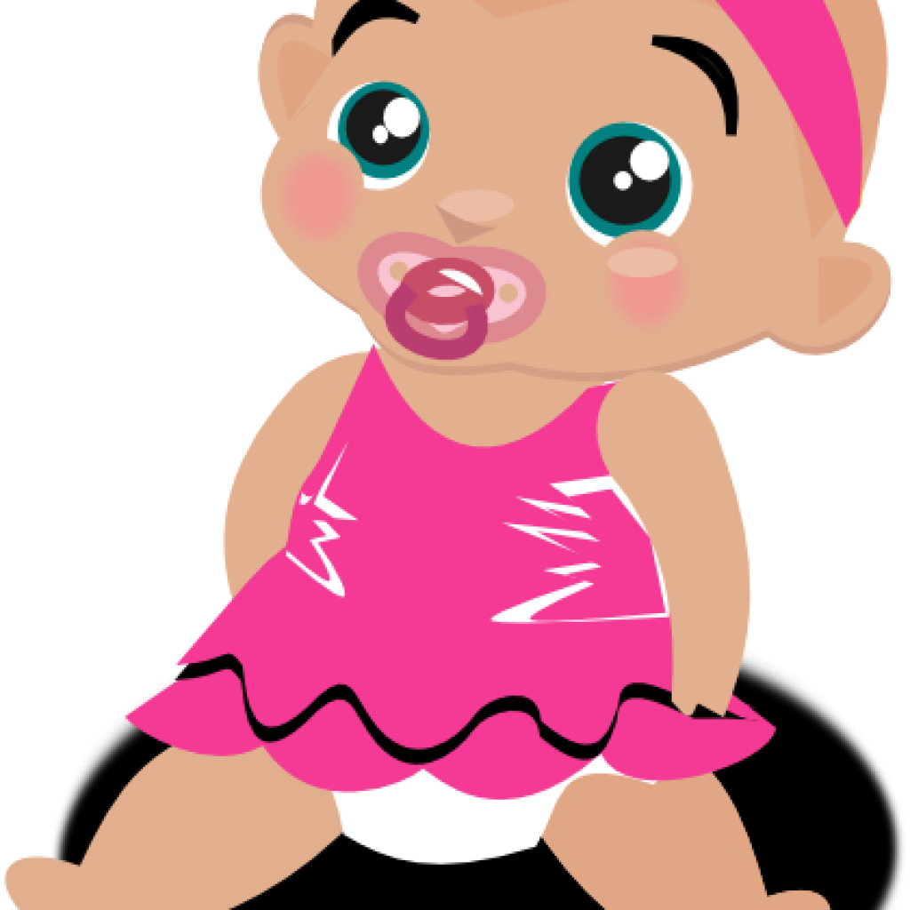 Baby Girl Clipart Free Ba Girl Clipart At Getdrawings - Baby Girl Clip Art (1024x1024)