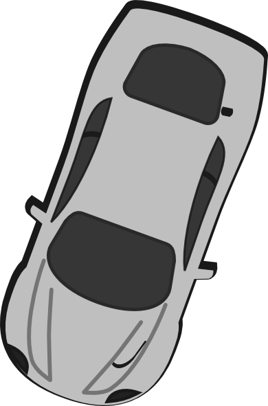Car - Top View - 250 - Car Top View (390x591)