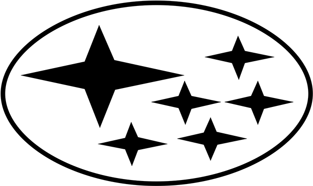 Logo Design For Fuji Heavy Industries / Subaru (global) - Subaru Logo Clip Art (628x381)