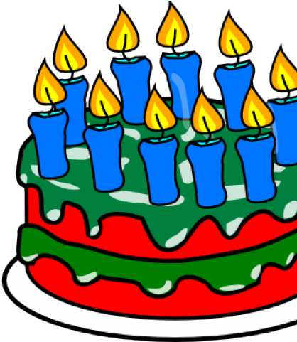 Birthday Cake Clip Art (640x480)