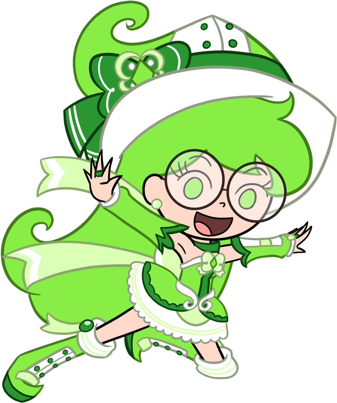 Leprechaun Clipart Kawaii - Cartoon (1280x1536)
