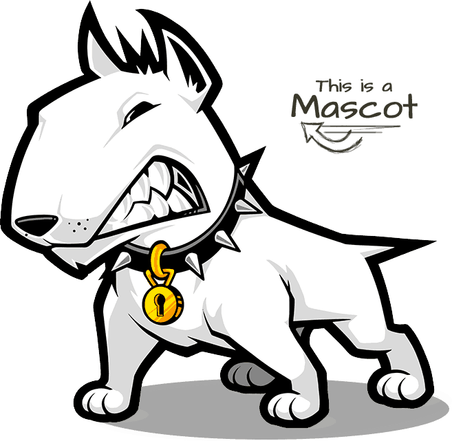 Mascot Design Bullterrier - Logos De Bull Terrier (657x641)