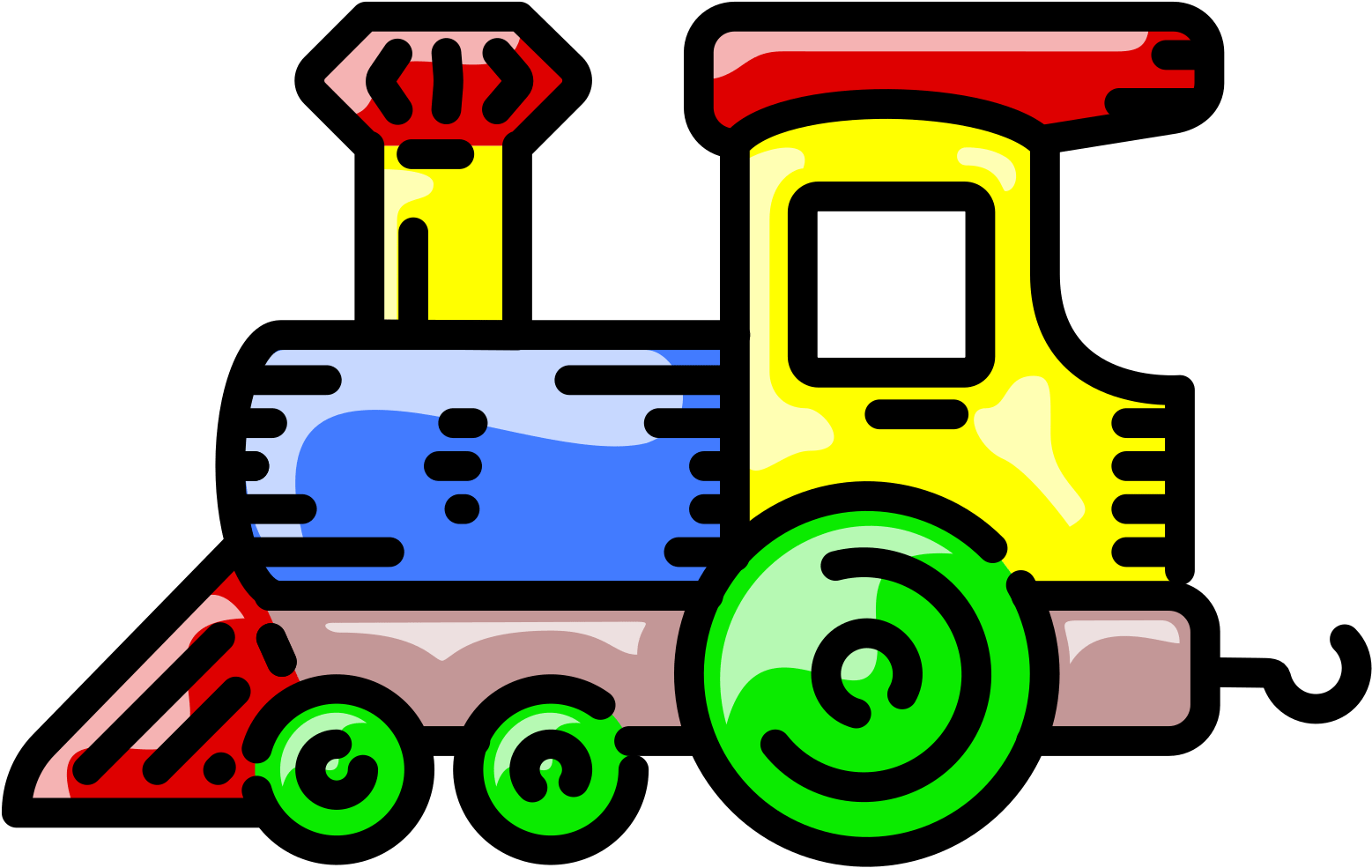 All Photo Png Clipart - Locomotive (2400x1827)