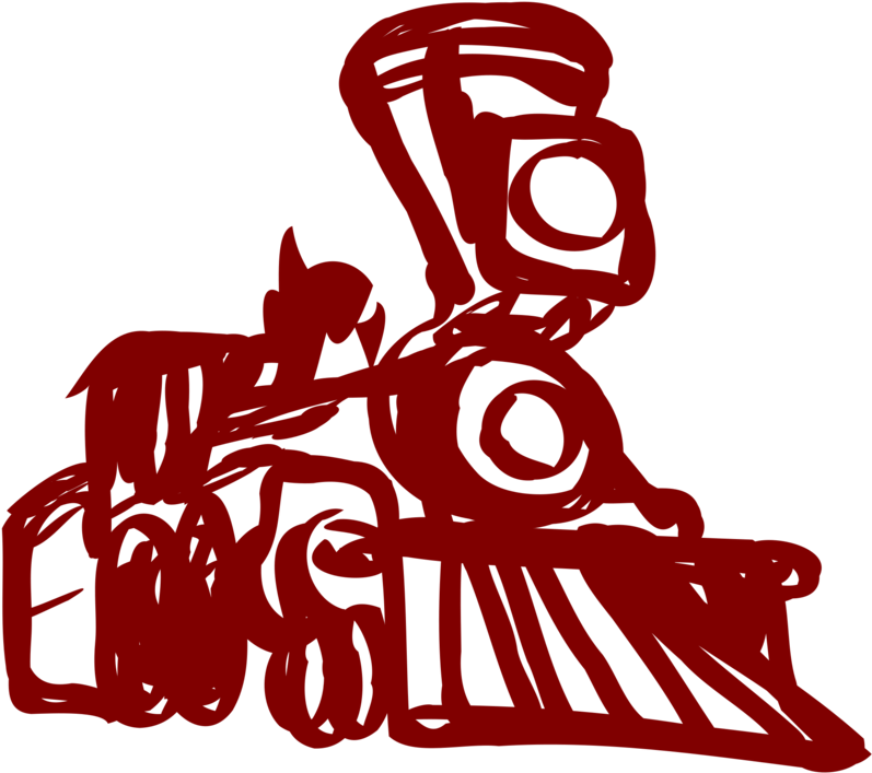 The General Train Steam Locomotive Art - Clip Art (970x750)