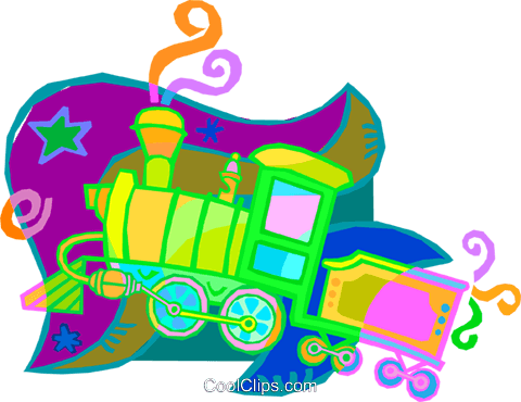 Steam Engine Royalty Free Vector Clip Art Illustration - Game (480x370)