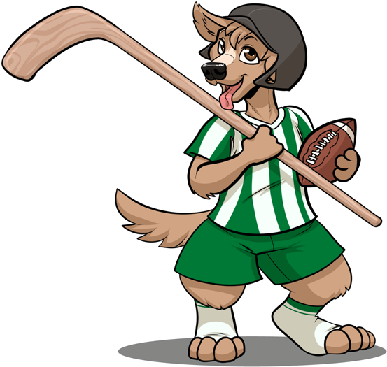 Fun - Hockey Stick (600x553)