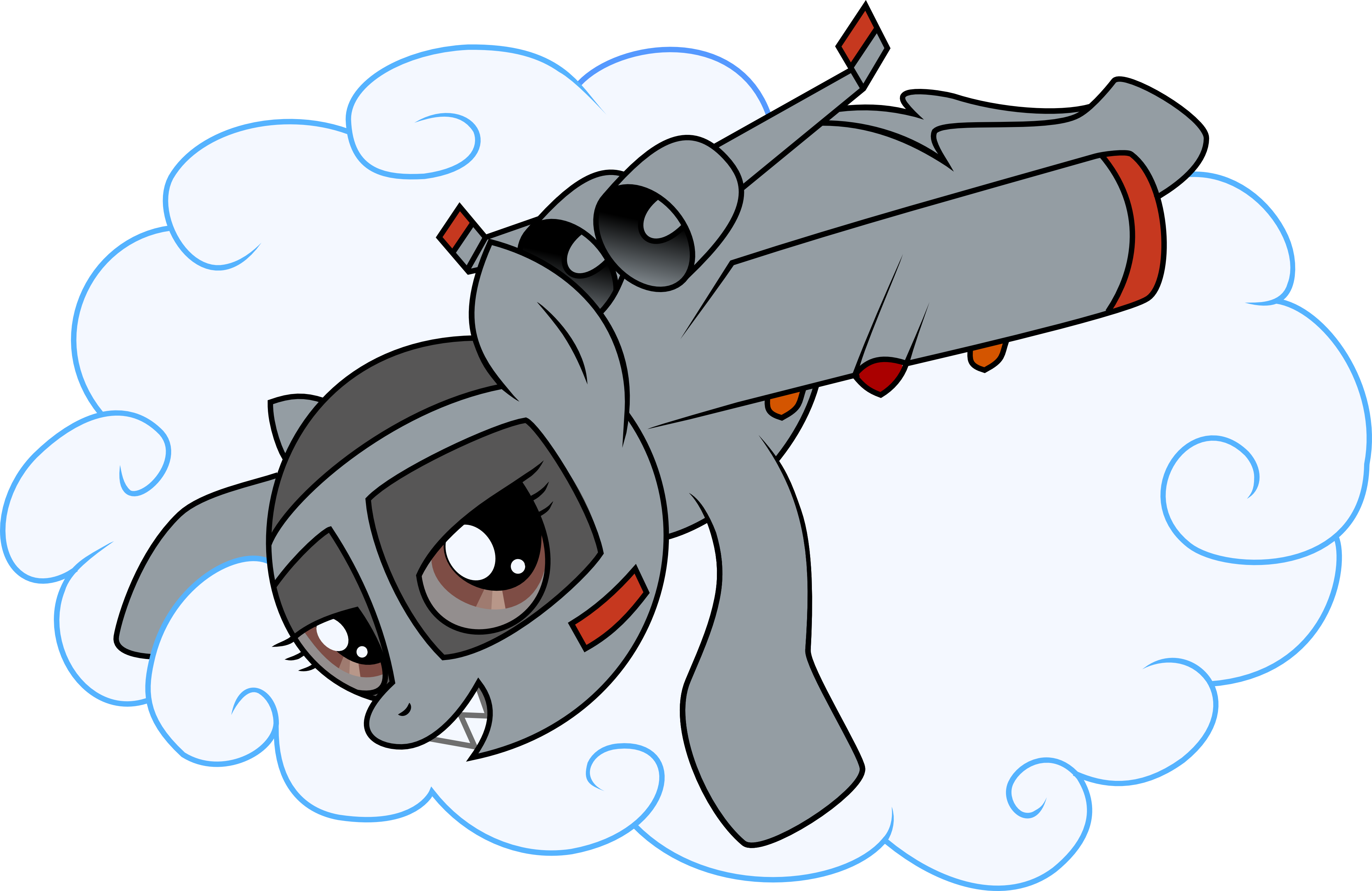 A-10 Thunderbolt Ii, Artist - Cartoon (4000x2596)