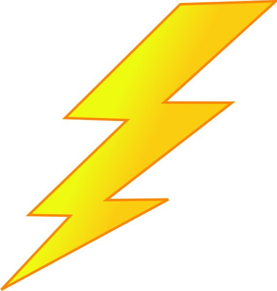 Transparent Background Lightning Clipart Png (570x599)