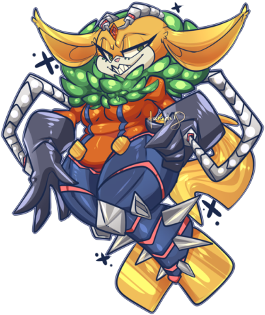 Thunderbolt For Mermay ✨ - Cartoon (400x471)