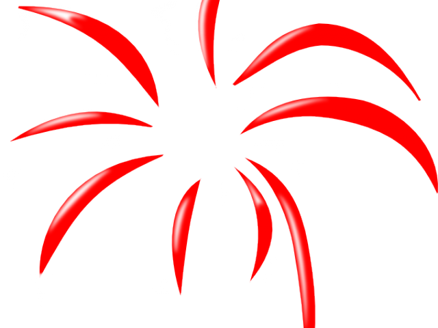 Fireworks Clipart Simple - Fireworks (640x480)