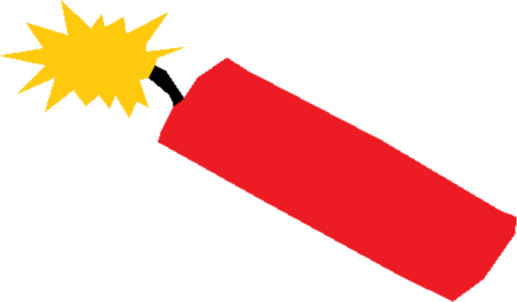 Firecracker Fuse Fireworks Computer Icons Can Stock - Firecracker Clipart (581x340)