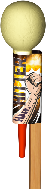 Hard Hitter Rocket From Absolute Fireworks - Cardiff (650x650)