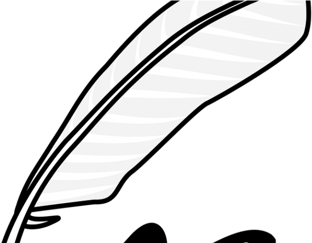 Ink Clipart Quill Book - Writing Clip Art (640x480)