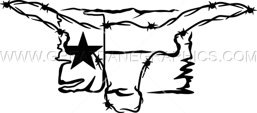 Barb Wire Texas Clipart (825x365)