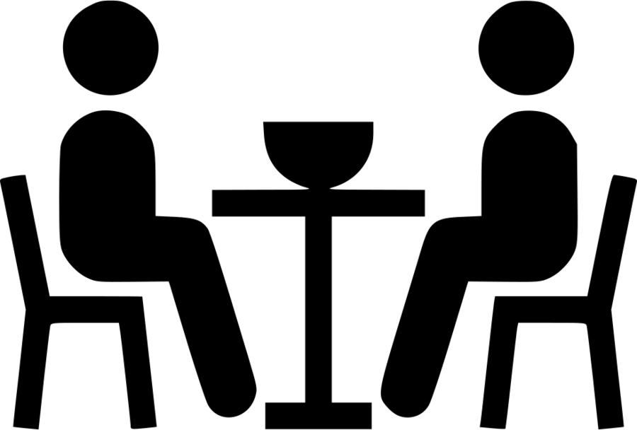 Business Dinner Icon Clipart Breakfast Dinner - Family Dinner Icon Png (900x608)