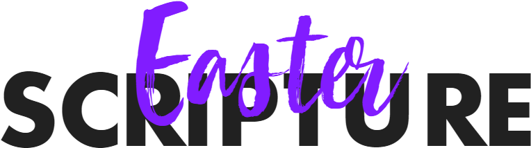 Today I Am Sharing Some Of My Favorite Easter Scriptures - Graphic Design (850x250)