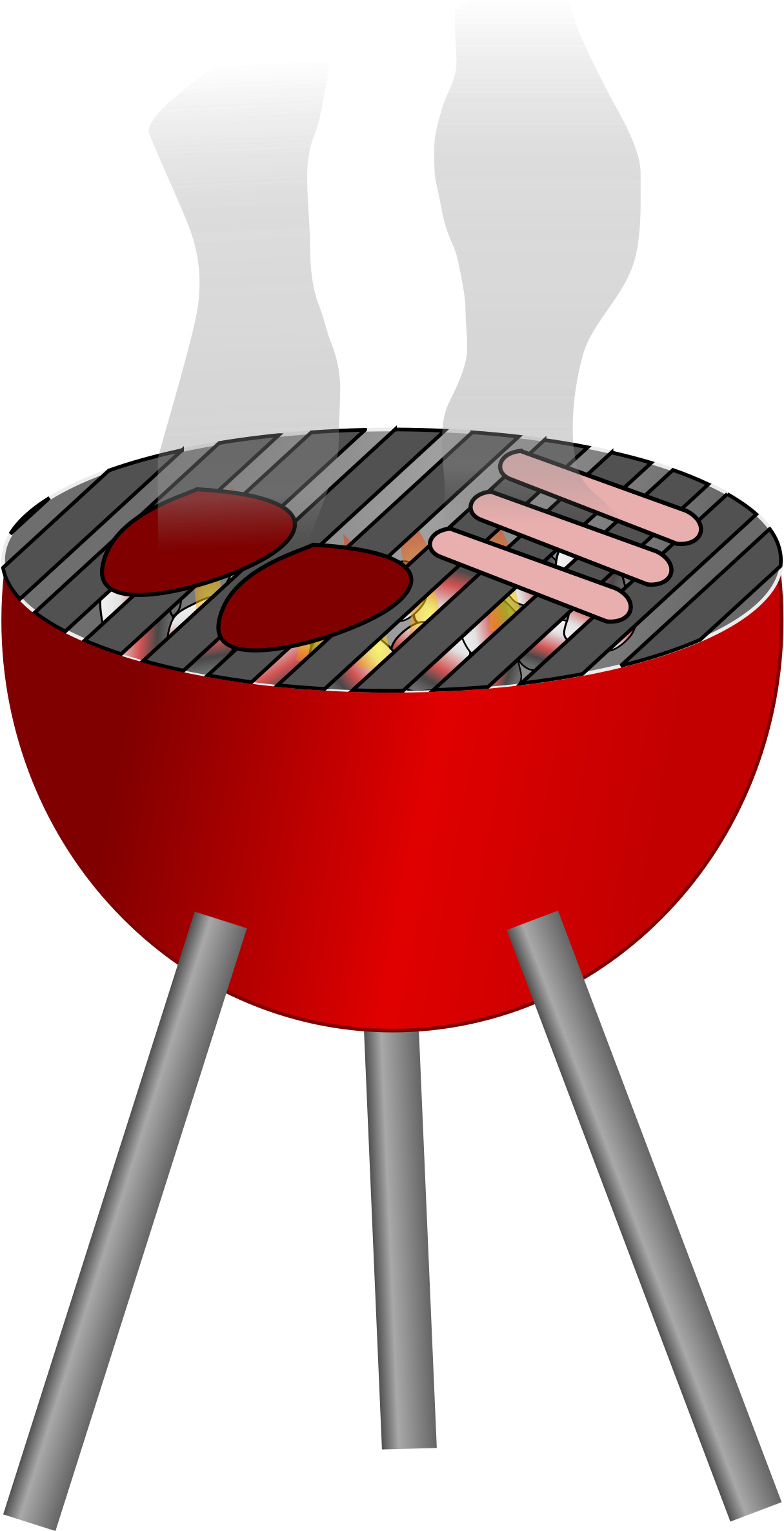 Related Pictures Bbq Summer Clipart - Clipart Grill (900x1779)