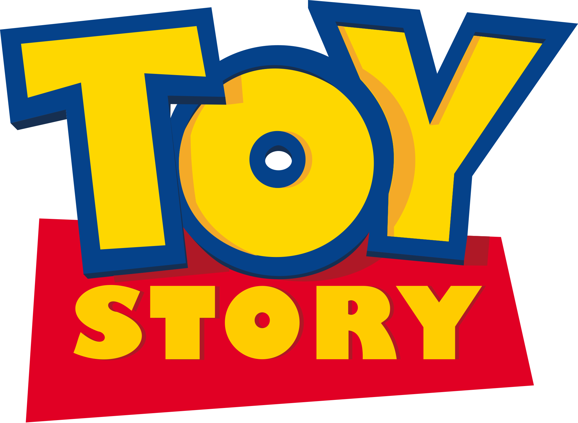 Toy Story Characters Clip Art - Toy Story Logo Vector (2000x1465)