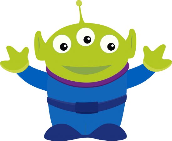 Toy Story - Toy Story Alien Gif (549x451)