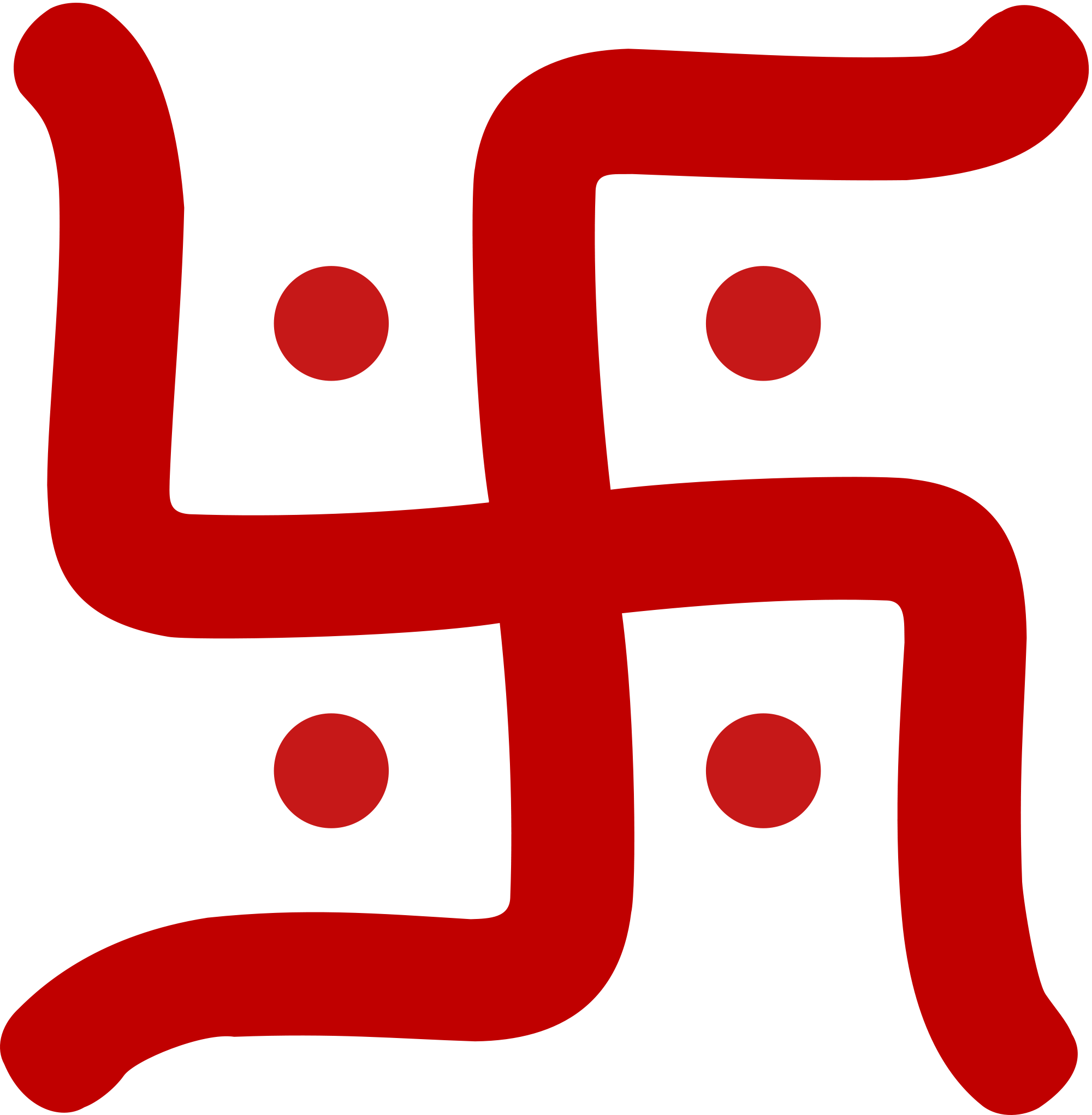 Hinduism/religious - Swastika Symbol (2000x2042)