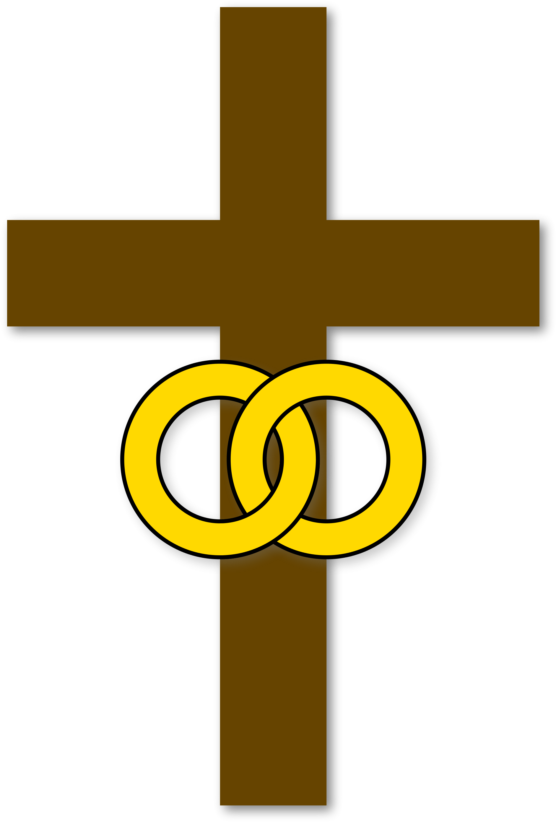 Marriage Cross Christian Symbol - Signs And Symbols Of Marriage (2000x2901)