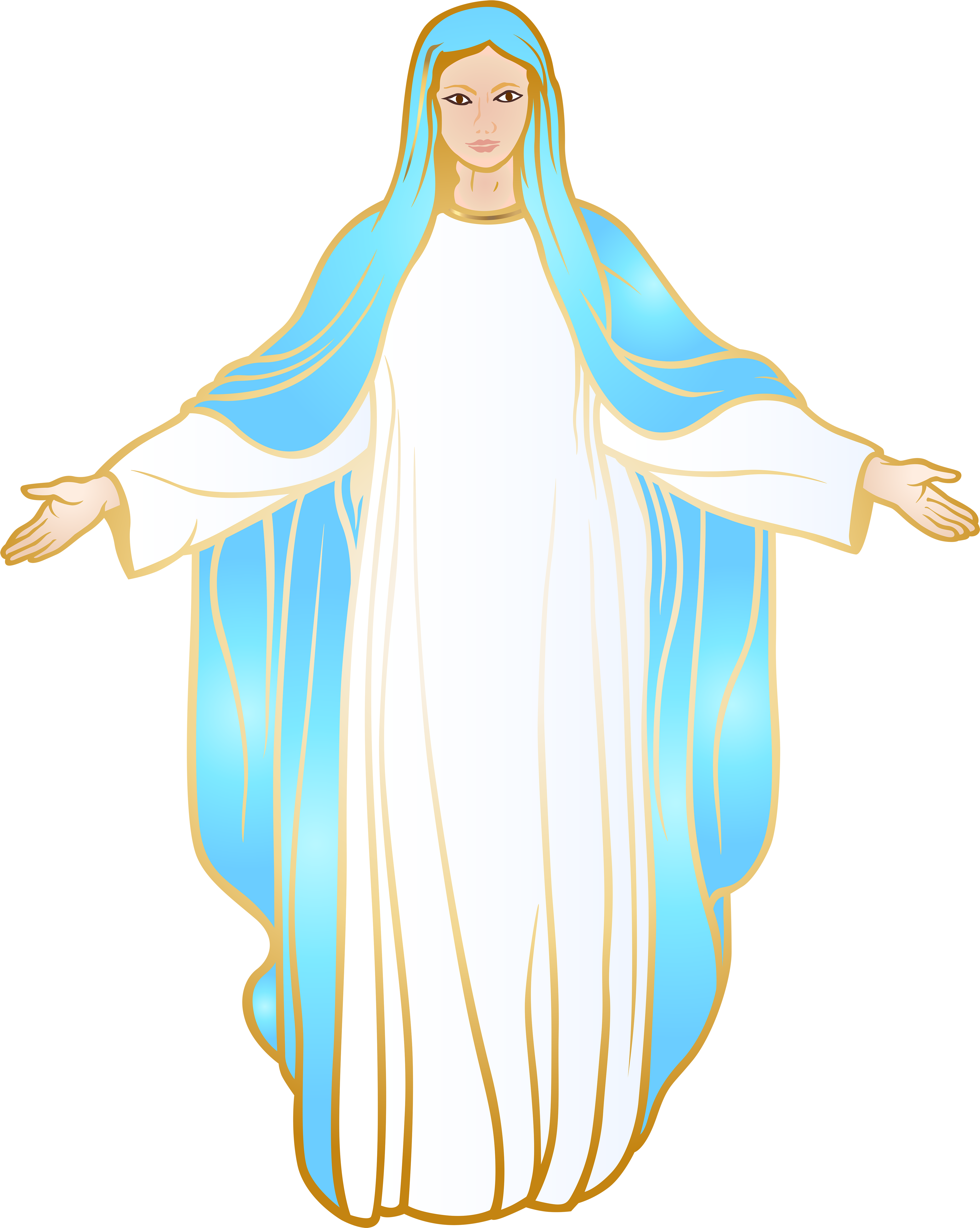 Virgin Mary Png Clip Art - Poster (4786x6000)