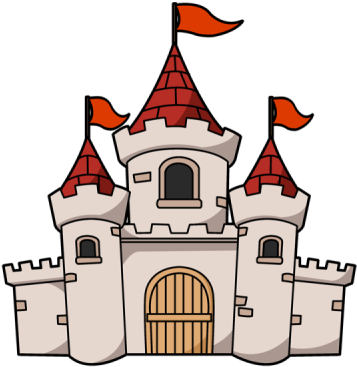 2018 Vacation Bible School - Free Clip Art Castle (400x393)
