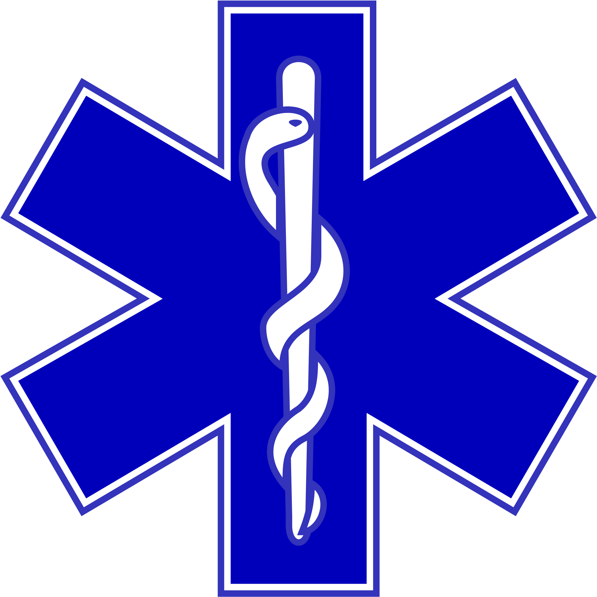 Star Of Life - Star Of Life Png (2000x2000)
