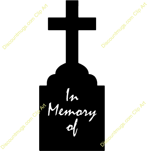 Free Tomb Stone And Cross Clipart Custom Clip Art - Clip Art (500x500)