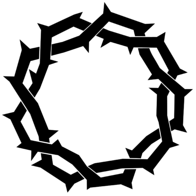 Image - Crown Of Thorns Clipart (400x400)